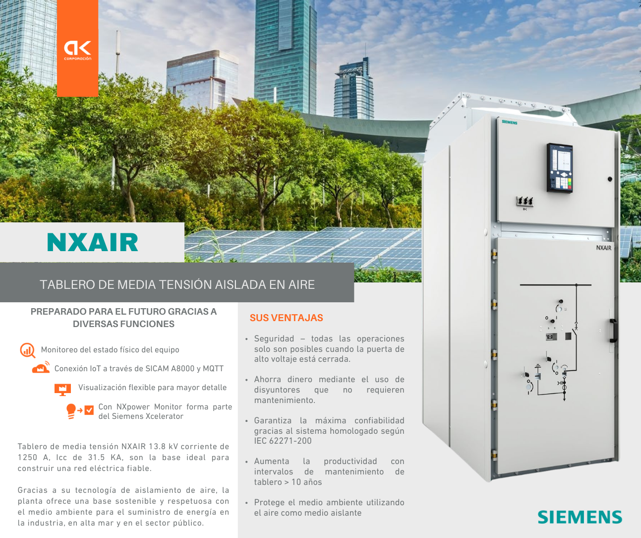 ELECTRIFICACIÓN, ENERGIA, ALTA TENSIÓN, MEDIA TENSIÓN, TABLEROS ELECTRICOS, MONITOREO, CFE, SIEMENS, NXAIR, SEGUIRDAD, AISLAIENTO METÁLICO 